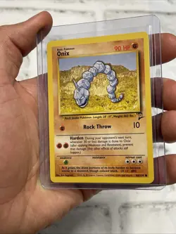 Pokemon TCG Onix Base Set 2 Unlimited Common Card 84/130 Near Mint NM Pokemon - Image 2