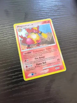 Magmortar 6/147 Holo SWIRL Supreme Victors Pokemon Card MP Clean Front/MP Back - Image 2