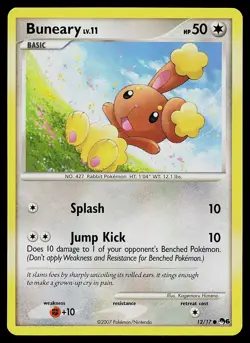 Pokemon Card - Buneary POP Series 6 12/17 Common Non Holo - Image 1