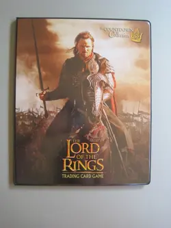 LotR TCG Countdown Collection - complete 18 card Promo set with Countdown binder - Image 1