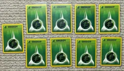 1999 Pokemon Base Set 83 Energy Cards Lot Fighting Grass Fire Lightning Water - Image 4