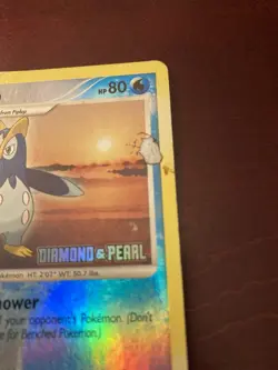 Prinplup 58/130 Diamond & Pearl STAMPED Promo Reverse Holo Pokemon TCG Card - Image 3