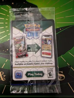 Glaceon ex 026/131 Prismatic Evolutions Stamp Promo Card Sealed W/ Jolteon base - Image 5