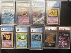 Pokemon graded card slab lot PSA/CGC - Image 1