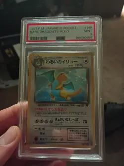 Pokemon TCG Dark Dragonite Psa 9 Holo Ultra Rare Card 149 - Image 1