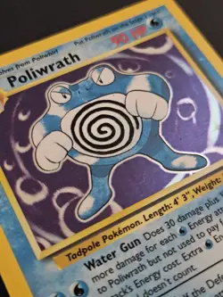 1999 Pokemon Base Set Poliwrath 13/102 Holo Base Set Card WOTC - Image 2