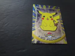 2000 Topps Pokemon Chrome #25 Pikachu Series 1 Trading Cards - Image 1