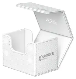 Ultimate Guard White Monocolor 80+ Sidewinder Deck Case Card Storage Box ccg tcg - Image 5