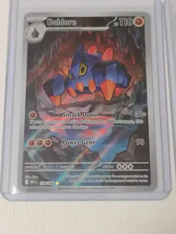 Pokemon Boldore Illustration Rare/Sealed Promo/Flying Pikachu/Full Art Cards - Image 4