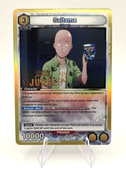 Saitama Judge Pack Promo Prize OPM-1-074 Union Arena Card English One Punch Man - Image 1