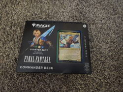 BRAND NEW MAGIC THE GATHERING MTG FINAL FANTASY COMMANDER DECK COUNTER BLITZ - Image 1