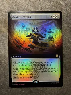 MTG Avatar (TLA) Avatar’s Wrath Rare 0012 Foil English - Image 1