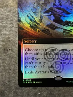 MTG Avatar (TLA) Avatar’s Wrath Rare 0012 Foil English - Image 4