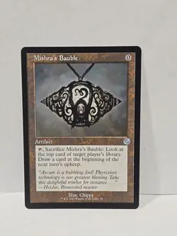 Mishra's Bauble (Schematic) The Brothers' War: Retro Frame Artifacts Regular - Image 1