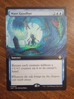Wave Goodbye | NM | Borderless | The Lost Caverns of Ixalan LCC #47 | MTG - Image 1