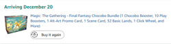 Magic: The Gathering - Final Fantasy Chocobo Bundle CONFIRMED DELIVERY DATE - Image 5