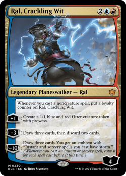 Ral, Crackling Wit Bloomburrow Near Mint - Image 1