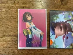 Magic The Gathering Final Fantasy Art Series Lot ALL STAMPED Yuna Moogle More - Image 2