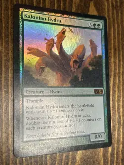 FOIL Kalonian Hydra | MtG Magic Magic 2014 (M14) | English | Lightly Played (LP) - Image 2