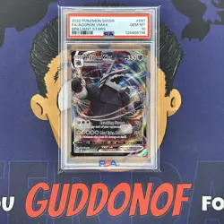 ??PSA 10 GEM MINT 2022 Pokemon Brilliant Stars AGGRON VMAX #097 Full Art - Image 1