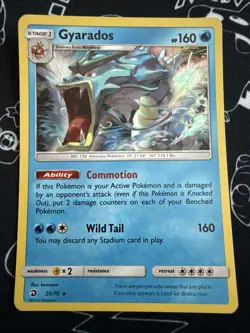 Pokemon - Gyarados Holo Rare Dragon Majesty 20/70 LP - Image 1