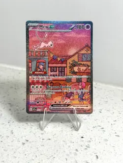 Pokemon Scarlet and Violet 151: Mew Ex #53 Black Star Promo Raw NM - Image 1