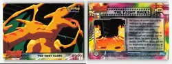 THE FIGHT RAGES TOPPS POKEMON #35 MEWTWO STRIKES BACK LP - Image 3
