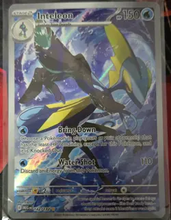 POKEMON TCG Inteleon 142/132 Me01: Mega Evolution Holo - Image 1