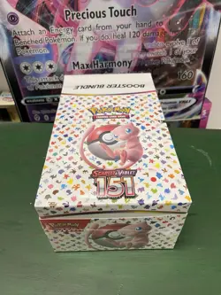 Factory Sealed Pokemon 151 Booster Bundle Display Case 10 Bundles - Image 1