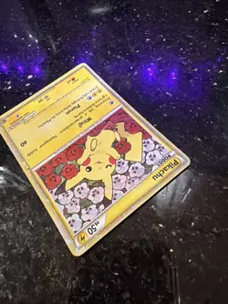 Pikachu PW Holo Pokemon 2010 World Collection Promo - Polish (US back) - Image 2