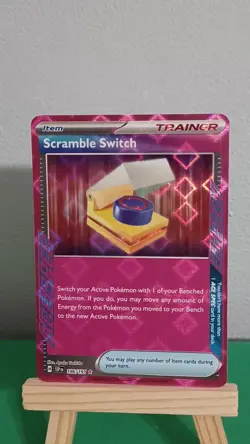 2024 Pokemon TCG Scramble Switch SSP EN 186/191 Scarlet & Violet Surging Sparks - Image 2