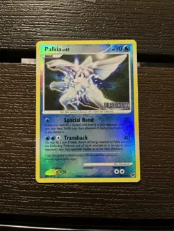 Pokemon 2008 Palkia Reverse Holo Stamped Burger King 26/106 Platinum HP - Image 1