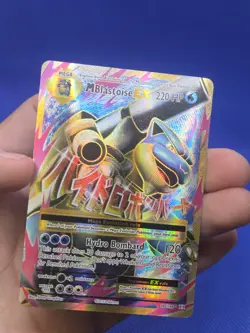Pokemon XY Evolutions M Mega Blastoise EX 102/108 Full Art Ultra Rare MP - Image 2