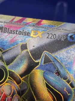 Pokemon XY Evolutions M Mega Blastoise EX 102/108 Full Art Ultra Rare MP - Image 4