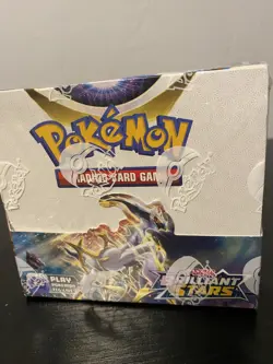Pokemon TCG: Sword & Shield - Brilliant Stars Booster Box 36 Packs New Sealed - Image 1