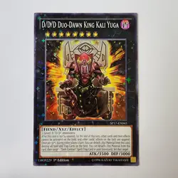 D/D/D Duo-Dawn King Kali Yuga - SP17-EN045 - Starfoil Rare - LP- 1st ed - Yugioh - Image 1