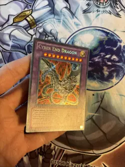 (7) Yugioh! LP Cyber End Dragon - LCGX-EN182 - Secret Rare - 1st Edition LP - Image 2