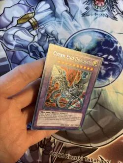 (7) Yugioh! LP Cyber End Dragon - LCGX-EN182 - Secret Rare - 1st Edition LP - Image 4