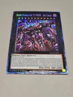 Yu-Gi-Oh - Super Starslayer TY-Phon Sky Crisis - RA04-EN072 - Collectors Rare - Image 1