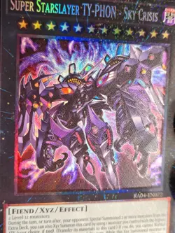 Yu-Gi-Oh - Super Starslayer TY-Phon Sky Crisis - RA04-EN072 - Collectors Rare - Image 3