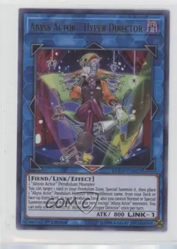 Abyss Actor - Hyper Director Ultra Rare 1st Ed. YuGiOh Duel Devastator - Image 1