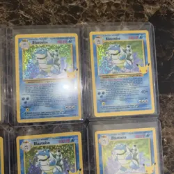 Pokemon 25th Anniversary Celebrations TCG Card 2/102 Blastoise Holo (ALL) - Image 3