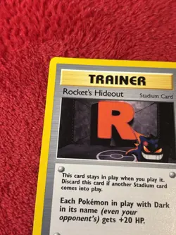 Rocket's Hideout 63/64 Neo Revelation Regular Pokemon Card Lp - - Image 2