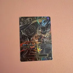 One Piece English Sabo - OP07-118 (SP) - Carrying On His Will (OP13 NM Card - Image 1