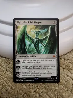 Ugin, the Spirit Dragon Fate Reforged MTG Magic the Gathering Card - Image 1