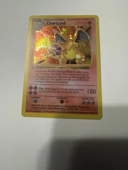 Pokemon Charizard 1st Edition Vintage Old Card - Image 2
