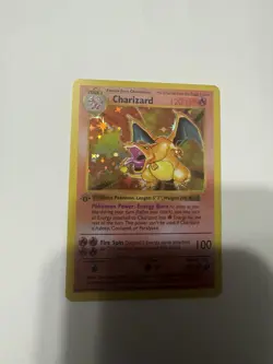 Pokemon Charizard 1st Edition Vintage Old Card - Image 5