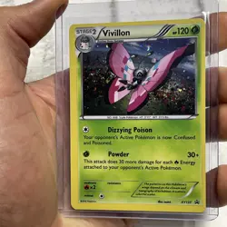 Pokemon TCG Vivillon XY137 XY Black Star Promo LP/NM Nintendo 2016 Pokemon Card - Image 1