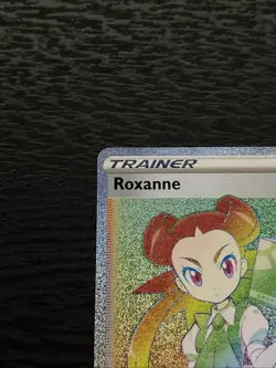 Pokemon TCG Roxanne Astral Radiance Holo Card 206/189 Secret Rare NM - Image 2