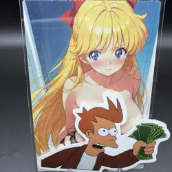 Minako Aino Sailor Moon Anime Waifu Card Doujin ACG Goddess Holo - Image 1